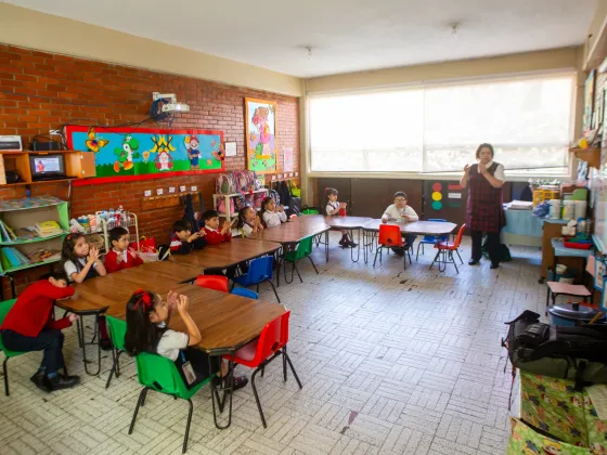 Aulas y pasillos